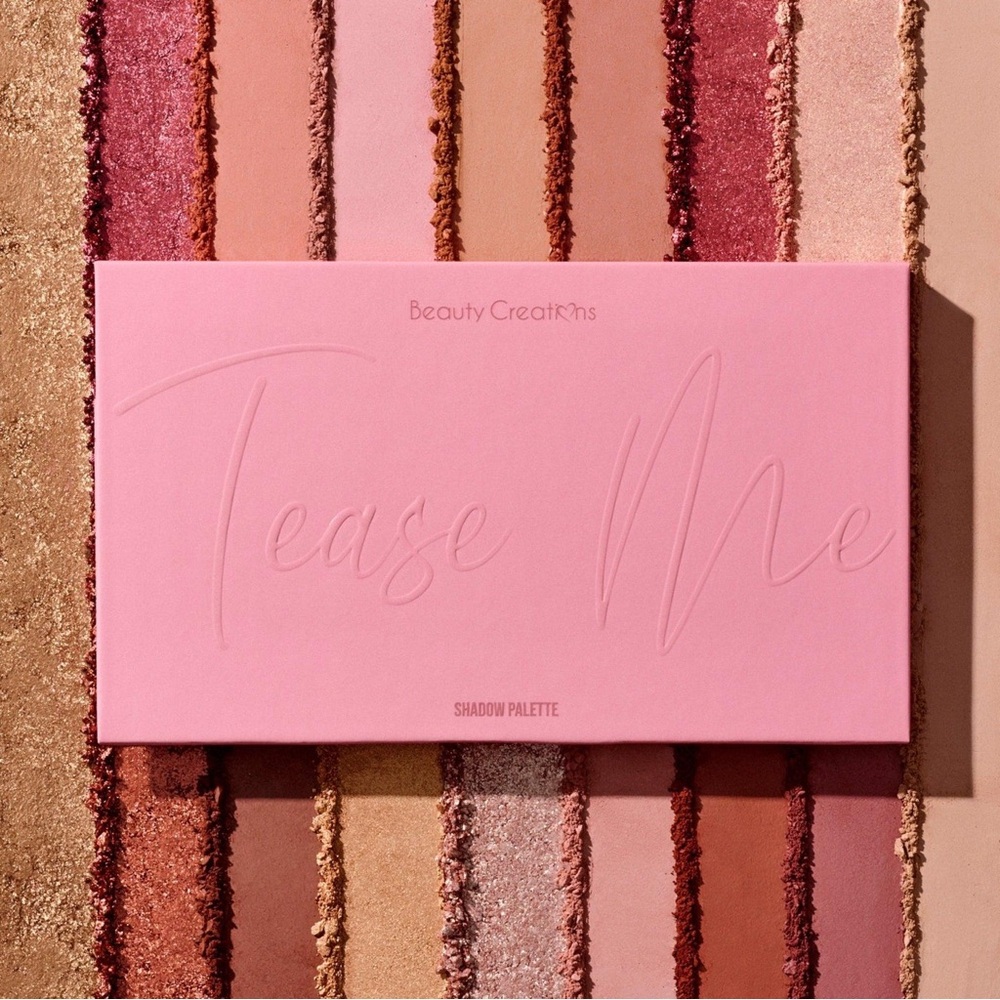 Beauty Creations Tease Me Eyeshadow Palette - Rose and Bronze Hues